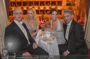 Opernball 2018 - Wiener Staatsoper - Do 08.02.2018 - Georg STUMPF, Patricia SCHALKO, Kathi STUMPF, Alex BEZA345