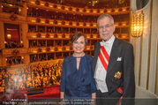 Opernball 2018 - Wiener Staatsoper - Do 08.02.2018 - Alexander VAN DER BELLEN, Doris SCHMIDAUER365