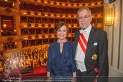 Opernball 2018 - Wiener Staatsoper - Do 08.02.2018 - Alexander VAN DER BELLEN, Doris SCHMIDAUER366
