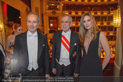 Opernball 2018 - Wiener Staatsoper - Do 08.02.2018 - Alexander VAN DER BELLEN, Erwin und Elise WURM373