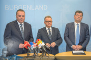 Friedensschluss Esterhazy - Land Burgenland - Amt der Burgenländischen Landesregierung - Di 20.02.2018 - Hans Peter DOSKOZIL, Hans NIESSL, Stefan OTTRUBAY15