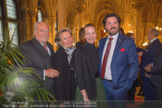 Falstaff Awards - Rathaus - Di 27.02.2018 - Lisl WAGNER-BACHER mit Ehemann Klaus, Tochter Susanne, Thomas DO7