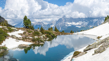 Feel Austria - Österreich - Mi 16.05.2018 - Dachstein, Bergwelt, Alpen, Panorama, blauer Himmel, Fernsicht, 10