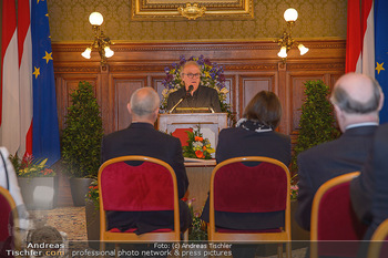 Goldenes Verdienstzeichen Verleihung - Rathaus Wien - Do 17.05.2018 - Gerald MATT, Michael KÖHLMEIER, Heidemarie UHL5