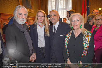 Goldenes Verdienstzeichen Verleihung - Rathaus Wien - Do 17.05.2018 - Susi und Michael HANEKE, Gerald MATT, Eva DICHAND21