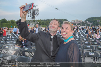 Sommernachtskonzert 2018 - Schloss Schönbrunn - Do 31.05.2018 - Beate HARTINGER-KLEIN mit Ehemann Andreas KLEIN12