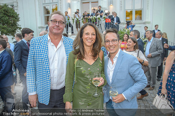 Kanzlerfest 2018 - Palais Schönburg - Mi 20.06.2018 - Wolfgang FISCHER, Vera RUSSWURM, Peter L. EPPINGER105