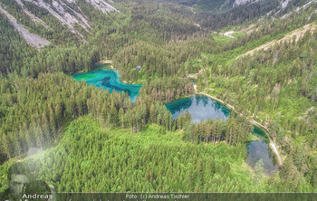Österreich in Farben - Österreich - Mo 02.07.2018 - Grüner See von oben, Luftbild, Wasserqualität Österreich, Ber17