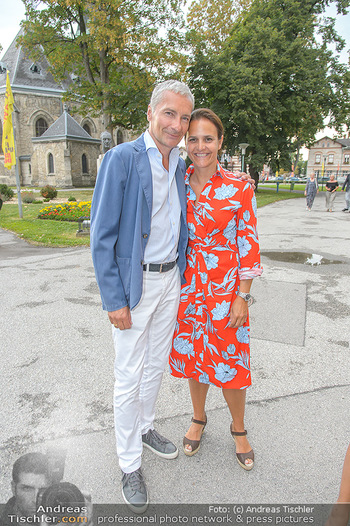 Premiere Boeing Boeing - Stadttheater Berndorf - Do 02.08.2018 - Rainer PARIASEK mit Ehefrau Eva17