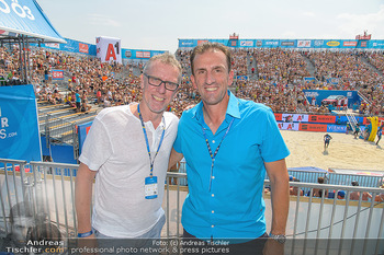 Beachvolleyball - Donauinsel Wien - So 05.08.2018 - Peter STÖGER, Markus PROCK4