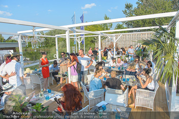 Sky Summerlounge Opening - Blaue Lagune SCS - Do 09.08.2018 - Übersichtsfoto Summerlounge, Lokalität, Gäste20