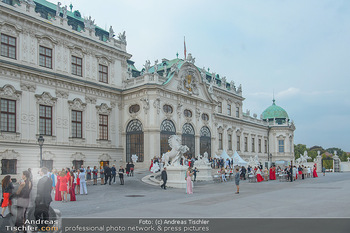 Leading Ladies Awards 2018 - Schloss Belvedere - Di 04.09.2018 - Gäste beim Sektempfang, vor dem Schloss Belvedere, Sommerfest42