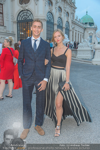 Leading Ladies Awards 2018 - Schloss Belvedere - Di 04.09.2018 - Ferdinand Zvonimir HABSBURG-LOTHRINGEN mit Schwester Eleonore VO47