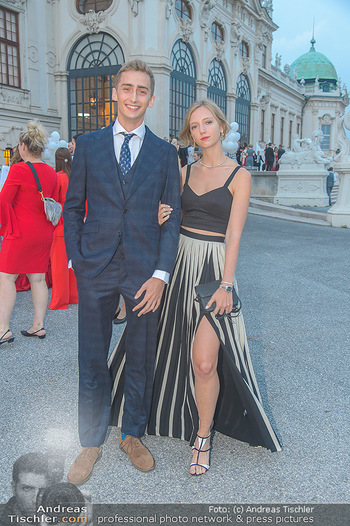 Leading Ladies Awards 2018 - Schloss Belvedere - Di 04.09.2018 - Ferdinand Zvonimir HABSBURG-LOTHRINGEN mit Schwester Eleonore VO48