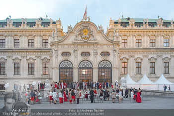 Leading Ladies Awards 2018 - Schloss Belvedere - Di 04.09.2018 - Gäste beim Sektempfang, vor dem Schloss Belvedere, Sommerfest63