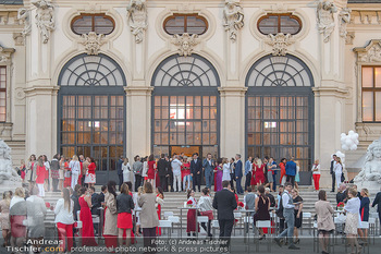 Leading Ladies Awards 2018 - Schloss Belvedere - Di 04.09.2018 - Gäste beim Sektempfang, vor dem Schloss Belvedere, Sommerfest64