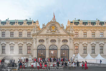 Leading Ladies Awards 2018 - Schloss Belvedere - Di 04.09.2018 - Gäste beim Sektempfang, vor dem Schloss Belvedere, Sommerfest65