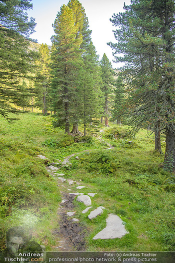 Österreich in Farben - Kärnten, Tirol, Südtirol - Do 18.10.2018 - Wandern Wanderweg im Wald, markiert, Hintertux, Rucksack Wanderw50