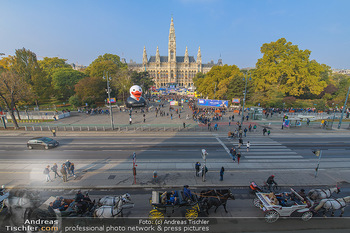 Game City Tag 2 - Rathaus Wien - Sa 20.10.2018 - Blick vom Burgtheater auf das Wiener Rathaus26