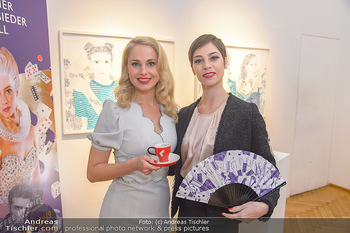 Meinl Fächerpräsentation - Galerie Ernst Hilger - Di 06.11.2018 - Maria YAKOVLEVA, Silvia SCHNEIDER7