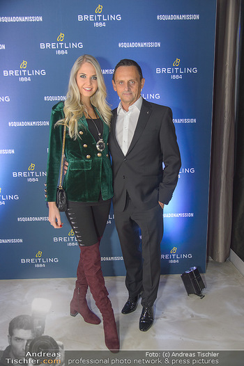 Breitling Premier Kollektion Präsentation - Palais Wertheim - Mi 07.11.2018 - Heimo TURIN, Beatrice KÖRMER33