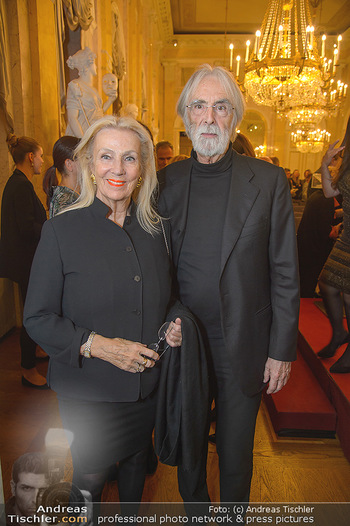 Erwin Wurm Ausstellungseröffnung - Albertina - Di 20.11.2018 - Michael und Susi HANEKE12