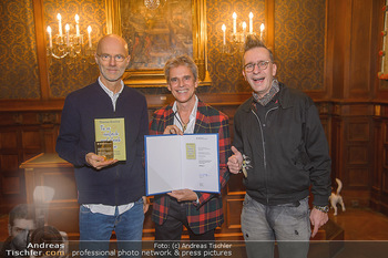 Goldenes Buch für Thomas Brezina - Hauptverband des Österreichischen Buchhandels - Di 11.12.2018 - 14