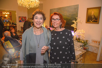 Marika Lichter X-Mas Cocktail - Privatwohnung Lichter - Mi 12.12.2018 - Helene VAN DAMM, Inge KLINGOHR7