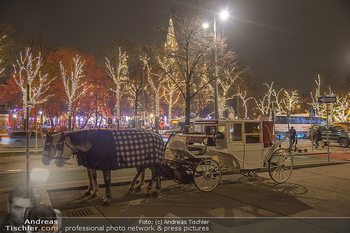 ZuKi Punsch Charity - Am Graben, Wien - Do 13.12.2018 - Advent Christkindlmarkt Rathausplatz Wien Fiaker Beleuchtung18