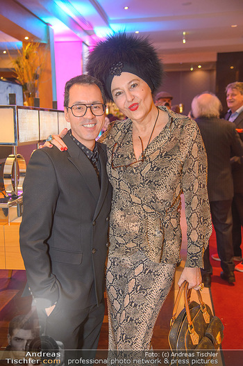 Jeanine Schiller Neujahrscocktail - Hilton am Stadtpark - Di 08.01.2019 - Thang DE HOO, Andrea BUDAY49