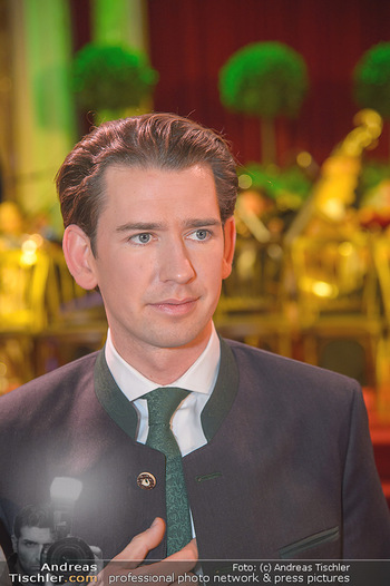Steirerball - Hofburg Wien - Fr 11.01.2019 - Sebastian KURZ (Portrait)46