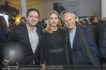 SKY Der Pass Premiere - Urania - Di 15.01.2019 - Dieter POCHLATKO mit Sohn Jakob, Christine SCHEIL52