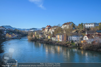 Österreich in Farben - Oberösterreich - Do 17.01.2019 - Grünburg, Steinbach an der Steyr, Fluss Steyr, Oberösterreich3