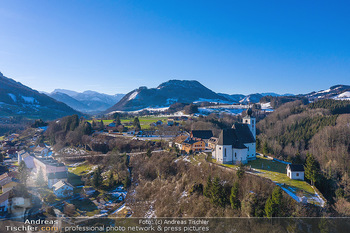 Österreich in Farben - Oberösterreich - Do 17.01.2019 - Obergrünburg im Winter, Dort mit Kirche, Oberösterreich21