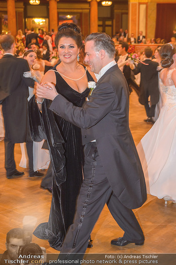 Philharmonikerball 2019 - Musikverein Wien - Do 24.01.2019 - Anna NETREBKO tanz mit Daniel FROSCHAUER152