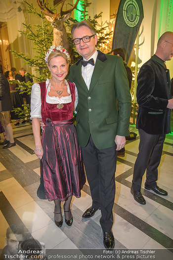 Jägerball - Hofbur - Mo 28.01.2019 - Kristina SPRENGER mit Ehemann Gerald GERSTBAUER76