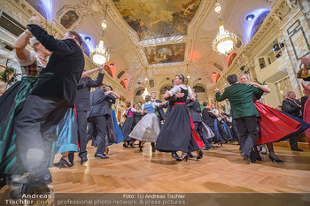 Jägerball - Hofbur - Mo 28.01.2019 - Balleröffnung, Tanzpaare Tänzer in Tracht235