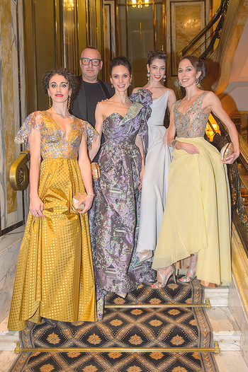 Couture Salon - Hotel Bristol Wien - Di 12.02.2019 - Maria YAKOVLEVA, Alice FIRENZE, Jürgen Christian HÖRL, Liudmil82