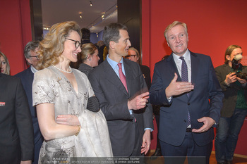 Rubens bis Makart Ausstellungseröffnung - Albertina, Wien - Fr 15.02.2019 - Klaus Albrecht SCHRÖDER, Alois und Sophie VON UND ZU LIECHTENST53