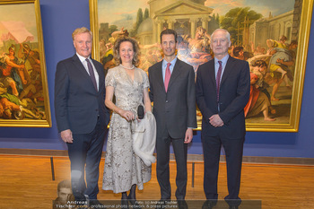 Rubens bis Makart Ausstellungseröffnung - Albertina, Wien - Fr 15.02.2019 - Klaus Albrecht SCHRÖDER, Fürst Hans ADAM II, Alois und Sophie 76