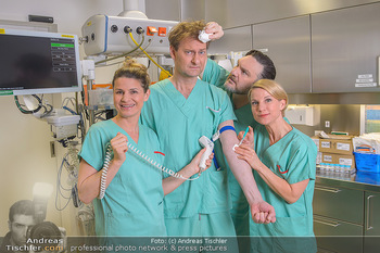 Fotoshooting zu ´Die Niere´ - Krankenhaus - Mo 18.02.2019 - Kristina SPRENGER, Doris HINDINGER, Alexander JAGSCH, Martin LEU34