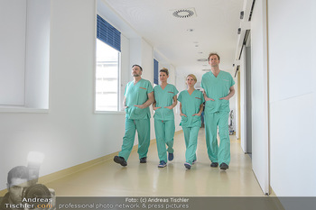 Fotoshooting zu ´Die Niere´ - Krankenhaus - Mo 18.02.2019 - Kristina SPRENGER, Doris HINDINGER, Alexander JAGSCH, Martin LEU37