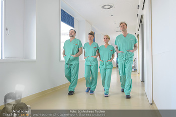 Fotoshooting zu ´Die Niere´ - Krankenhaus - Mo 18.02.2019 - Kristina SPRENGER, Doris HINDINGER, Alexander JAGSCH, Martin LEU38