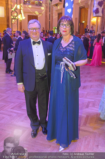 Kaffeesiederball - Hofburg Wien - Fr 22.02.2019 - Karl WESSELY mit Ehefrau70