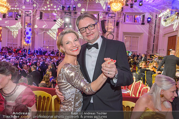 Kaffeesiederball - Hofburg Wien - Fr 22.02.2019 - Kristina SPRENGER mit Ehemann Gerald GERSTBAUER126