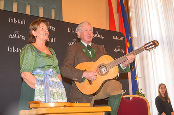 Falstaff Guide Präsentation - Rathaus Wien - Mo 25.02.2019 - Familie Magdalena, Balthasar und Johannes HAUSER musizieren98