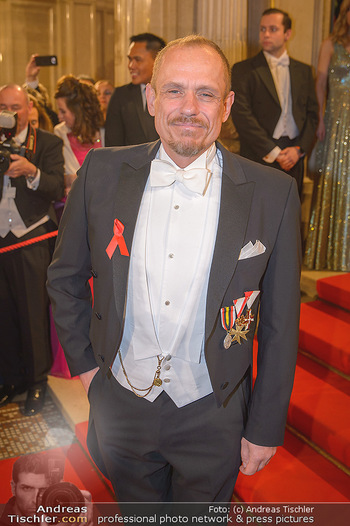 Opernball 2019 - Feststiege - Wiener Staatsoper - Do 28.02.2019 - Gery KESZLER138