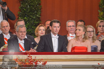 Opernball 2019 - Das Fest - Wiener Staatsoper - Do 28.02.2019 - Alexander VAN DER BELLEN, Sebastian KURZ, Susanne THIER14