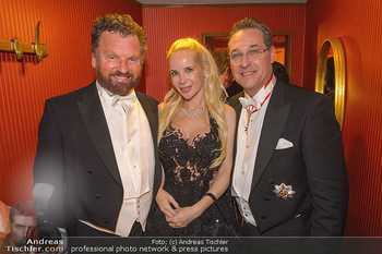 Opernball 2019 - Das Fest - Wiener Staatsoper - Do 28.02.2019 - Gabriel BARYLLI, Silvia Sylvia LEIFHEIT, Heinz Christian HC STRA169
