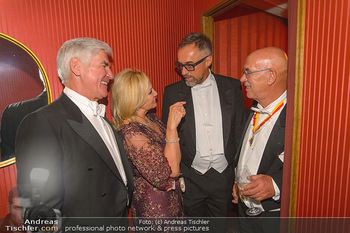 Opernball 2019 - Das Fest - Wiener Staatsoper - Do 28.02.2019 - Michael HEINRITZI, Ingrid FLICK, Robert HOHENSINN, Otto RETZER186